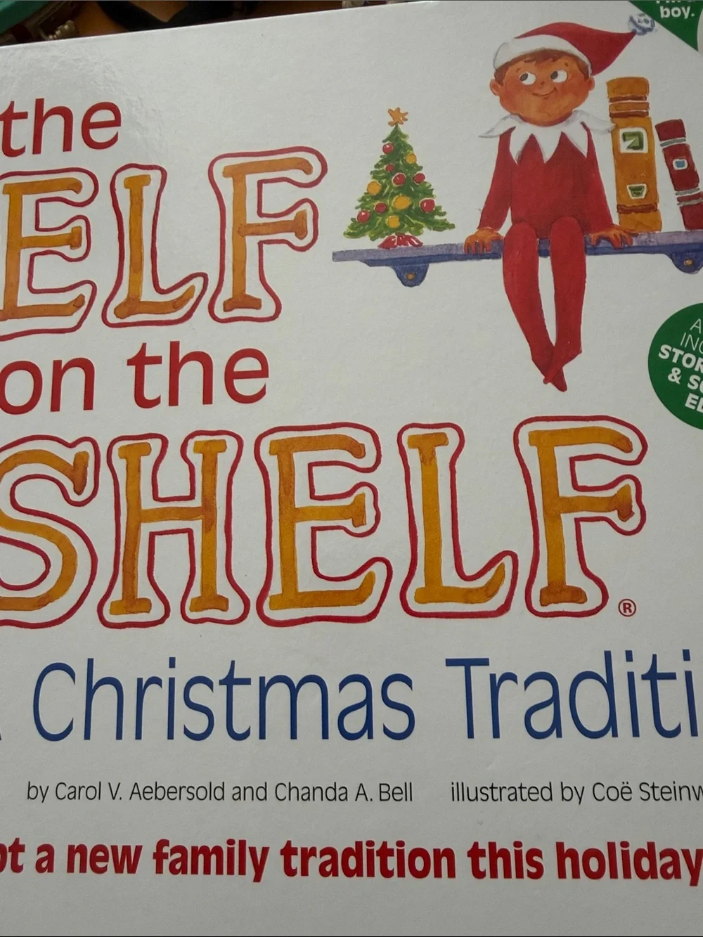 Holiday Storybook - Red & White